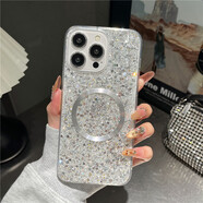 適用蘋(píng)果16promax手機(jī)殼磁吸璀璨星空iPhone15保護(hù)套新款1314跨境 【璀璨星空磁吸】銀河灰 iPhone6plus