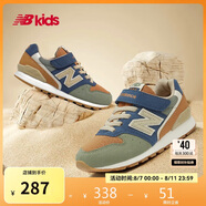 NEW BALANCE4-14歲大童秋冬拼接復(fù)古運(yùn)動休閑鞋996ON