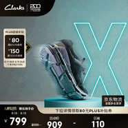 ClarksClarks其樂自然系列男鞋時尚潮流系帶低幫防潑水休閑運動鞋