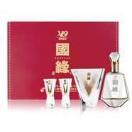國緣V9酒具禮盒 52度 100mL 1瓶 酒具禮盒