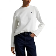 Polo Ralph Lauren拉夫勞倫 女士休閑長(cháng)袖T恤 白色 M