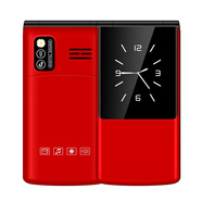 諾基亞Nokia/諾基亞2720翻蓋老年機超長(cháng)待機大字大聲語(yǔ)音播報5G老人手機 紅色【電信4G】 官配