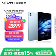 vivo Pad5 Pro 12GB+256GB 春潮藍 國家補貼 藍晶×天璣9400 13英寸原彩護眼屏 12050mAh 平板電腦