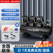 狼博士美洲豹空壓機低音無(wú)油免護充氣泵空氣壓縮機大功率（不帶電源線(xiàn)）