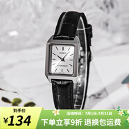 卡西歐（CASIO）手表女 復(fù)古小方表 氣質(zhì)女表 簡(jiǎn)約指針學(xué)生石英表 LTP-V007L-7E1 店長(zhǎng)推薦