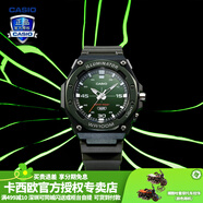 卡西歐（CASIO） 男表女表卡西歐手表男女情侶表學(xué)生時(shí)尚運(yùn)動(dòng)表太陽(yáng)能雙顯電子表 MW-620H-3AVDF布羅利 新一代