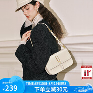 蔻一（Cnoles）包包女包真牛皮品牌女士斜挎馬鞍腋下包七夕情人節禮物送女友實(shí)用