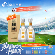 今世緣 國(guó)緣淡雅 濃香型白酒 52度 500mL*2瓶 雙瓶裝 送禮宴請(qǐng)