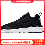 耐克（NIKE）AirHuaracheRunUltra華萊士低幫跑步鞋女款黑白 43