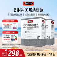 Swisse斯維詩 膠原水光粉 專利膠原蛋白肽玻尿酸煙酰胺血橙 3g*28袋*2盒