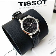 天梭（TISSOT）力洛克手表女款自動(dòng)機械表商務(wù)休閑百搭禮物送女友 腕表 瑞士表 黑色 25mm