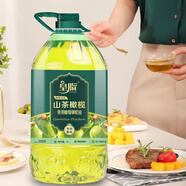 望藍川【大桶五斤裝】純山茶油一級山茶農家天然食用油5斤 皇脂山茶橄欖調和油5升裝