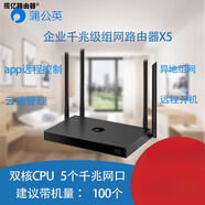 貝銳蒲公英蒲公英路由器X5X3G5X1智能組網(wǎng)遠(yuǎn)程辦公訪問ERP云儲存共享打印 X5(千兆)