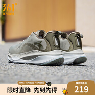 361度運(yùn)動(dòng)鞋男鞋赤焰4秋季網(wǎng)面透氣跑鞋男輕便通勤減震專業(yè)跑步鞋 水洗綠/軍綠 密網(wǎng)【男】 42