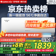 格力（GREE）空調(diào)天儀 新一級(jí)能效 變頻冷暖自清潔 壁掛式臥室空調(diào)掛機(jī)家電政府補(bǔ)貼 1匹 一級(jí)能效
