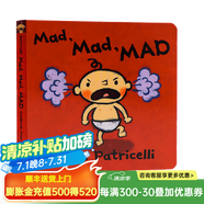 英文原版繪本 小毛孩系列一根毛小臟孩 Big Little/Potty  Leslie Patricelli 低幼兒童0-3歲紙板書 啟蒙認知行為習(xí)慣培養(yǎng)情緒管理 Mad, Mad