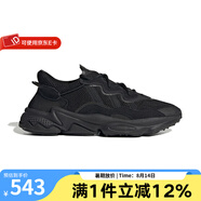 Adidas阿迪達斯OriginalsOzwee復古男女鞋三葉草經(jīng)典老爹鞋跑步鞋 EE6999 42
