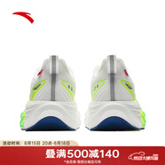 安踏（ANTA）火箭7丨男跑鞋 紙莎白/熒光綠/銀-4 40 (男7)