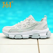 361°溯源Ⅱ女鞋潮汐運動(dòng)跑鞋2025夏季新款軟彈網(wǎng)面透氣復古老爹鞋女 羽毛白/糖霜薄荷 35