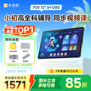 作業(yè)幫AI學(xué)習(xí)機(jī)P20【國家補(bǔ)貼15%】平板小學(xué)到高中全科作業(yè)輔導(dǎo)舉一反三 精講視頻  家教機(jī)12''6+128G