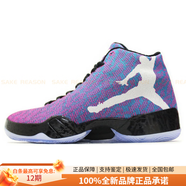 JordanAirJordan29Riverwalk實(shí)戰(zhàn)百搭中幫籃球鞋男款紫色 40.5