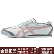 Onitsuka Tiger鬼塚虎MEXICO66運動(dòng)舒適低幫跑步鞋男女同款灰粉 41.5