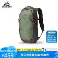 GREGORY格里高利 NANO蜂鳥(niǎo) 男女旅行戶外徒步背包登山包通勤雙肩背包18L 18L-火焰綠