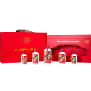 茅臺(tái)貴州茅臺(tái)酒   醬香型白酒 茅臺(tái)步步高升禮盒（內(nèi)裝5瓶） 53度 500mL 5瓶 非木盒