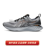 亞瑟士（ASICS）跑鞋男GEL-CUMULUS 25緩震回彈運動鞋1011B621-020 灰色 42.5