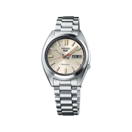 精工（SEIKO）Seiko 5 Sports 5號(hào)自動(dòng)機(jī)械手表日顯經(jīng)典商務(wù)極簡風(fēng)腕表SRPK 象牙色表盤SRPK91