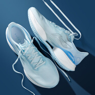 李寧（LI-NING）跑步鞋男鞋2025新款超輕22代春夏網(wǎng)面透氣運動(dòng)鞋中考體測跑鞋 超輕22代 ARBV001-23 晴空藍 43
