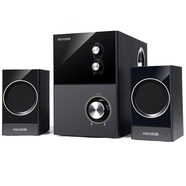 麥博（microlab）M400 2.1多媒體有源音箱 電腦音響 臺式 音響 低音炮 黑色 M400