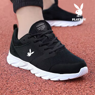 花花公子男鞋夏季網(wǎng)面透氣運動(dòng)鞋軟底防滑跑步鞋男士休閑鞋子男款 581白底 單層 44 收藏優(yōu)先發(fā)貨