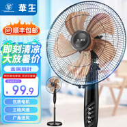 華生（Wahson）電風(fēng)扇/落地扇/電扇立式臺扇/家用商務(wù)風(fēng)扇低噪大風(fēng)量辦公循環(huán)空氣扇 推薦FS35-C401