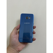 三星（SAMSUNG）適用于s7ege原裝拆機后蓋玻璃G9300 S7后蓋G9350后殼電池蓋 S7ege藍色 原裝拆機