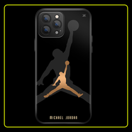 NBA球星標志歐文科比麥迪庫里詹姆斯手機殼蘋(píng)果13華為小米玻璃殼 喬丹 經(jīng)典黑玻璃殼（手機型號留言備注