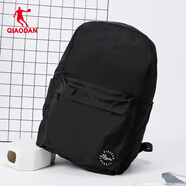 喬丹雙肩包男女同款2024新款大容量戶(hù)外電腦包學(xué)生通勤運動(dòng)背包書(shū)包 黑色 20-35升