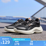 361°361度運動鞋女鞋秋季逸跑網(wǎng)面跑鞋減震透氣跑步鞋女跳繩鞋子 曜石黑/柔粉色 37