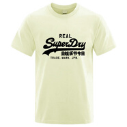 Superdry2025夏季速干潮牌3D印花男T恤舒適 BHUI-330 2XL 130-145斤