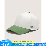 范斯（VANS）棒球帽男帽女帽彎檐防曬遮陽帽 休閑運動帽戶外沙灘 可調節(jié)學生帽 White / Fairway Green白綠色 均碼 ONE SIZE
