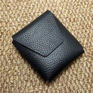 罡殼VERTU Quantum Flip手機(jī)殼緯圖量子手機(jī)保護(hù)套VTL手機(jī)套機(jī)甲折疊IRONFLIP手機(jī)殼配件純色簡(jiǎn)約 黑色荔面頭層牛皮 裸機(jī)裝 有預(yù)留充電口 VERTU緯圖 QuantumFlip