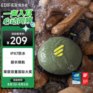 漫步者（EDIFIER）M100 Plus 便攜式藍(lán)牙音箱 戶外音箱 IPX7級防水 戶外露營 森林綠