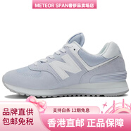 NEW BALANCENB574低幫跑步鞋女款灰紫復(fù)古 D寬 44