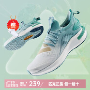 匹克態(tài)極5.0跑鞋男24年吳磊運(yùn)動(dòng)鞋戶外跑步鞋軟彈太極3.0休閑鞋 灰青綠(態(tài)極5.0) 41