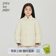 jnby by JNBY[親子裝]江南布衣童裝冬裝羽絨服輕薄舒適男女童兒童1N0C10570 058綠灰白 130 cm