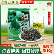 狗牯腦茶葉2025新茶遂川狗牯腦高山綠茶明前頭采春茶自己喝散裝茶葉一斤 特級散裝一斤裝