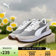 彪馬PUMA男女秋季輕便緩震抓地運動(dòng)潮流休閑鞋RUNTAMED 401605 45
