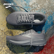 布魯克斯（BROOKS）男子Ghost 17幽靈緩震跑鞋 淺鐵灰/蘑菇灰 44.5