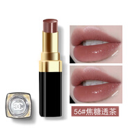 香奈兒（Chanel） 口紅coco可可小姐炫光唇膏七夕情人節(jié)禮物禮盒裝告白送女友老婆 56#焦糖透茶色