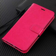 薏和善適用OPPOA2m手機(jī)保護(hù)殼PJU110翻蓋式外殼全包防摔OPPO A2m皮套矽膠軟a2m保護(hù)套新款a二m套男女0pp0 玫紅【皮質(zhì)插卡皮套】 OPPO A2m